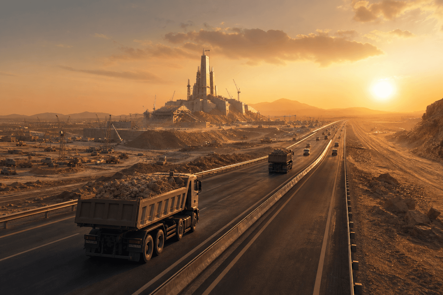 NEOM Saudi Arabia Truck Driver Job — Logistics Salary aur Visa 2026