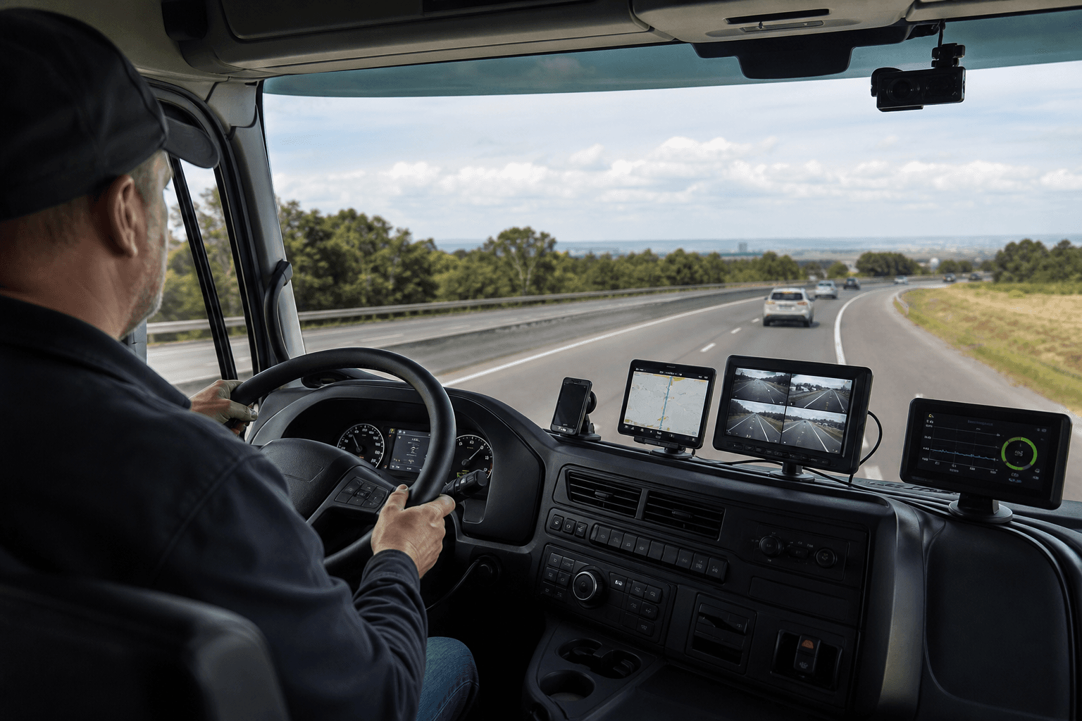Truck Telematics aur Dashcam — Gulf Europe Drivers 2026